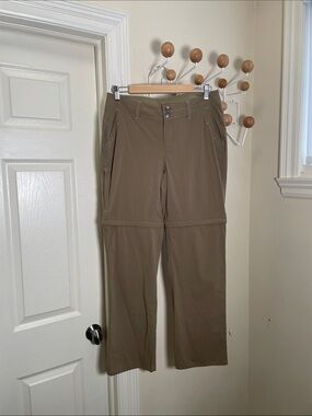 Marmot Outdoor Hiking Convertible Cargo Shorts Pants - Brown 8